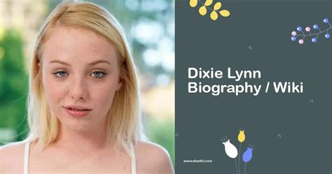 Dixie Lynn Biography, Age, Height, Family, Wiki & More